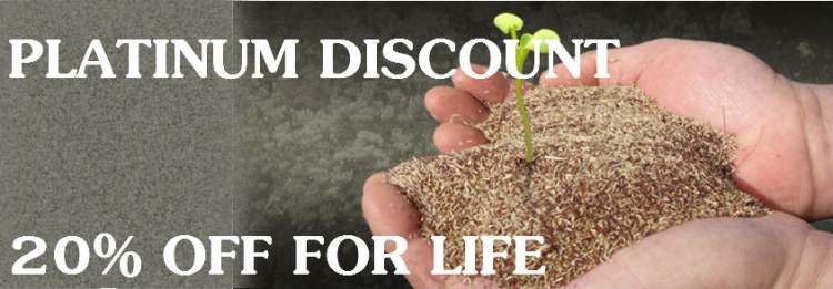 20% OFF For Life Platinum Discount